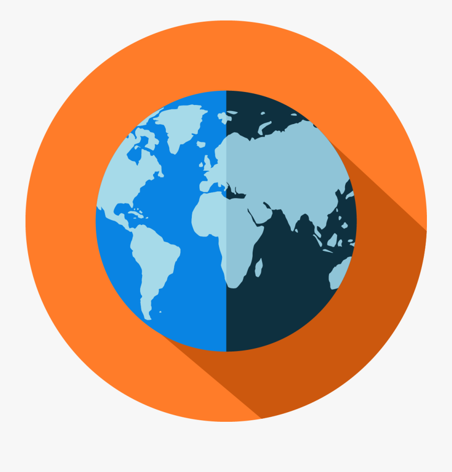 International - Internet Icon Flat Design, Transparent Clipart