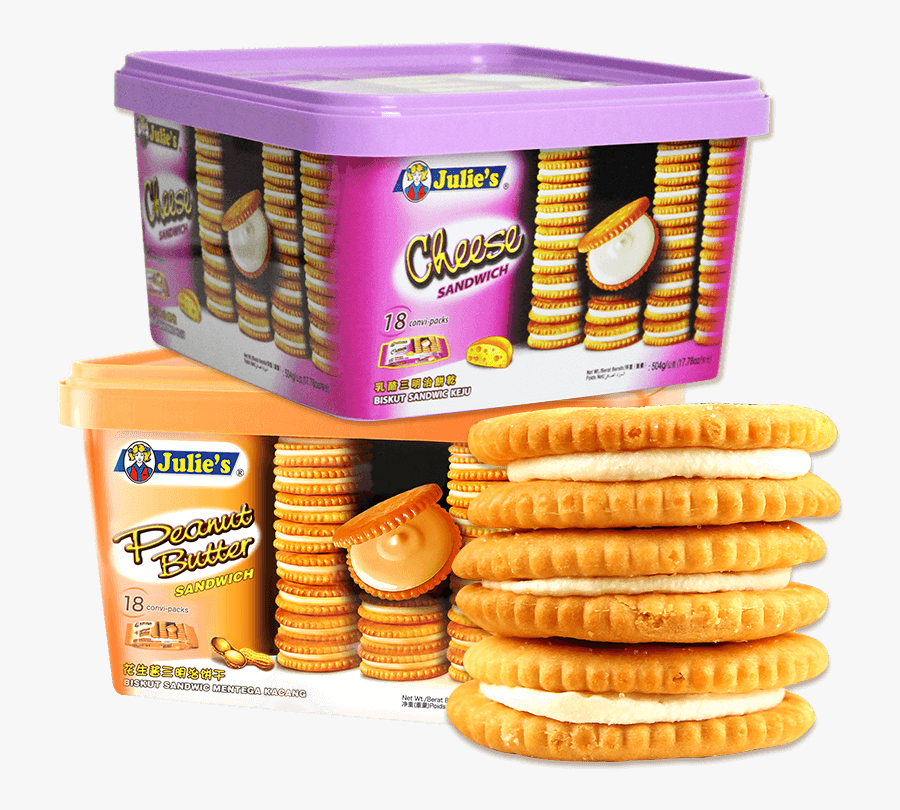 Transparent Ritz Cracker Png - Julie's Cheese Sandwich, Transparent Clipart