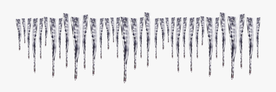 Icicle Ice Cube Icon - Transparent Background Icicles Png, Transparent Clipart