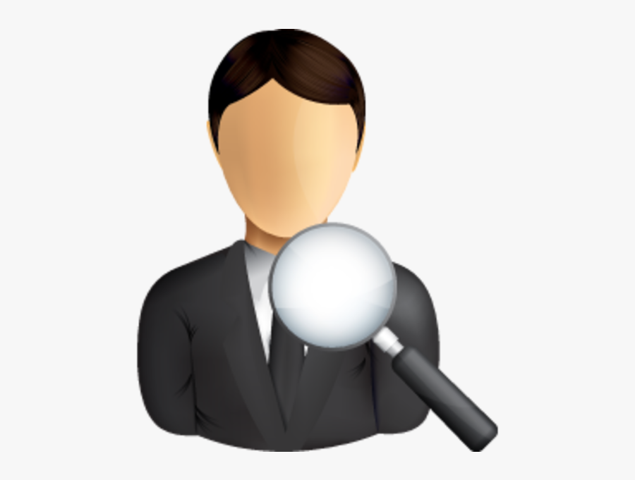 Business User Search 1 - Business User, Transparent Clipart