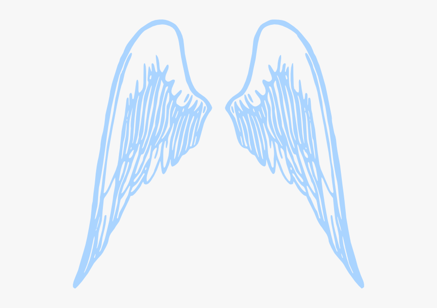 Blue Boyie Wings Svg Clip Arts - Whitney Houston With Wings, Transparent Clipart