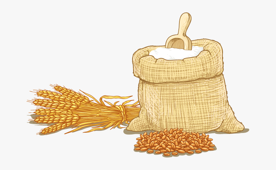 Wheat Flour Cereal Clip - Grains Clipart, Transparent Clipart