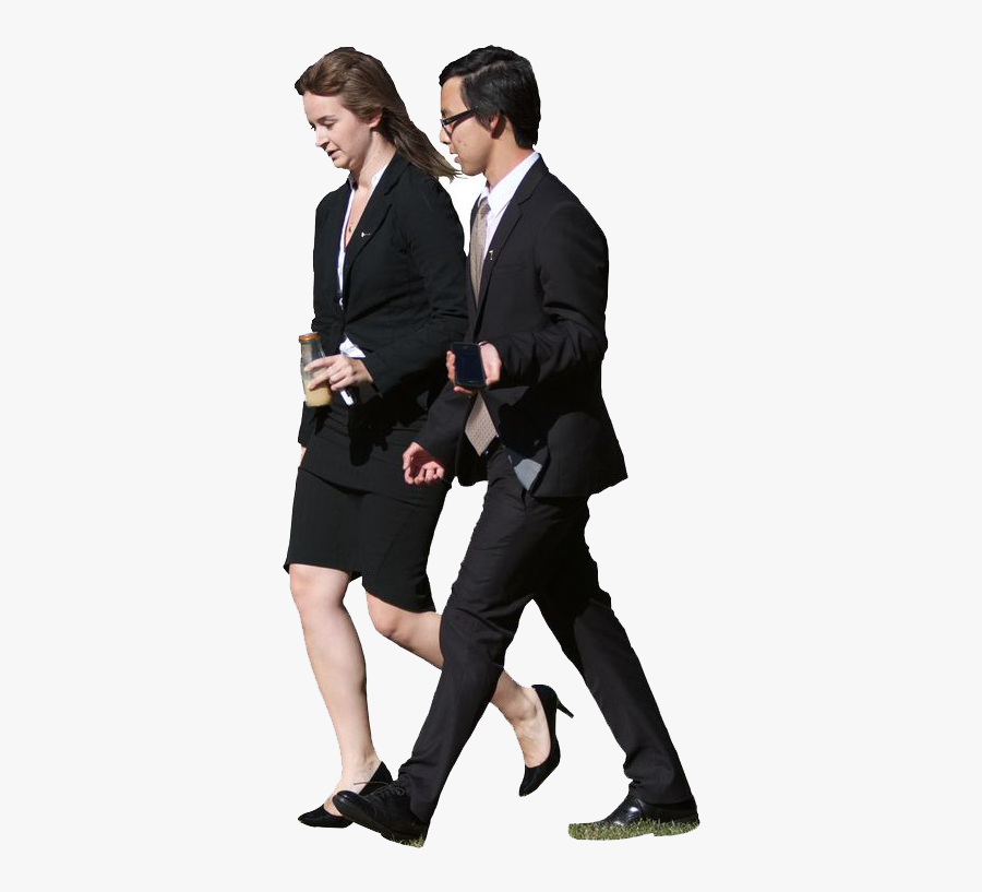 Download Business People Png Clipart - Business People Walking Png, Transparent Clipart