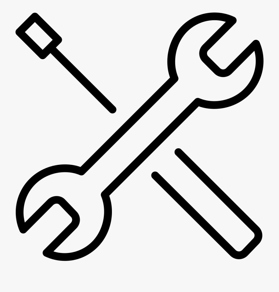Transparent Wrench Clipart - Wrench And Screwdriver Png, Transparent Clipart