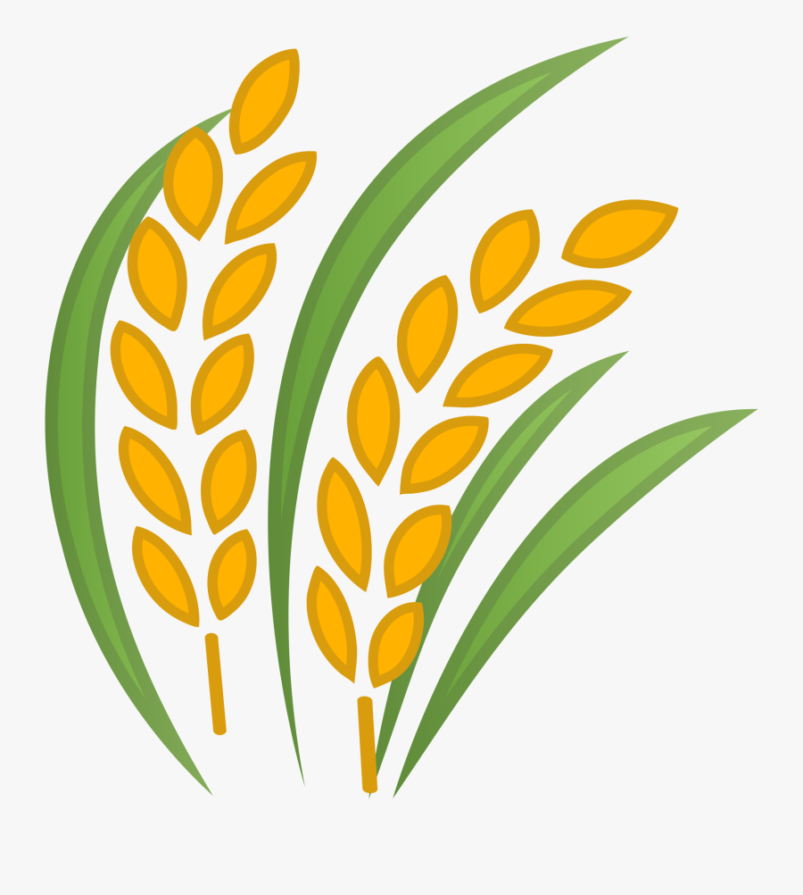 Wheat Clipart Svg - Imagen De Espiga De Arroz, Transparent Clipart