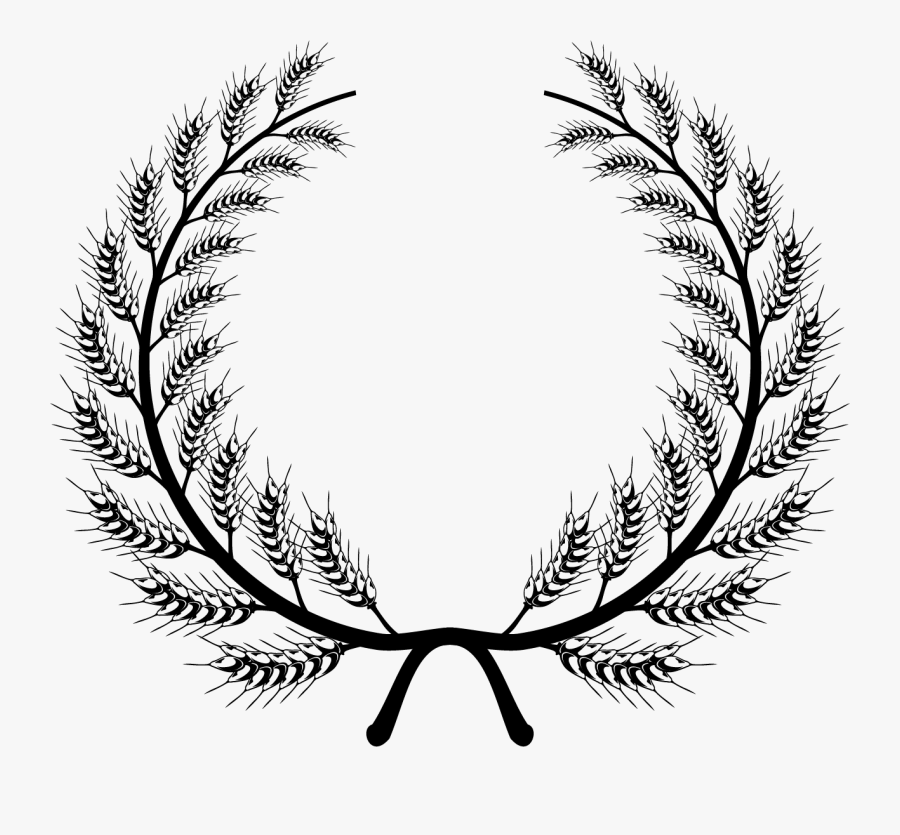 Vector Wheat Flower Png, Transparent Clipart