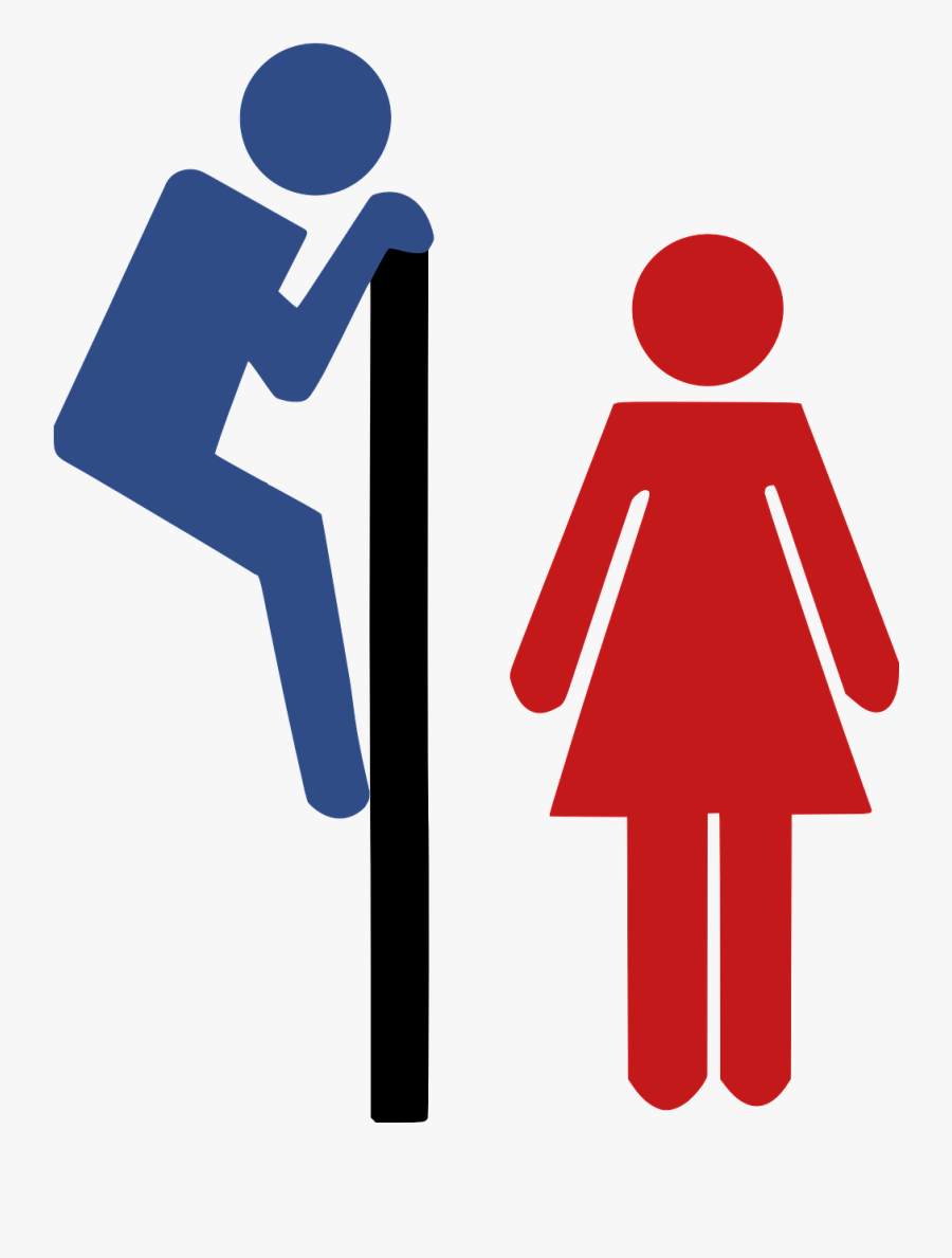 Hd Unisex Toilet Restroom - Toilet Signs, Transparent Clipart