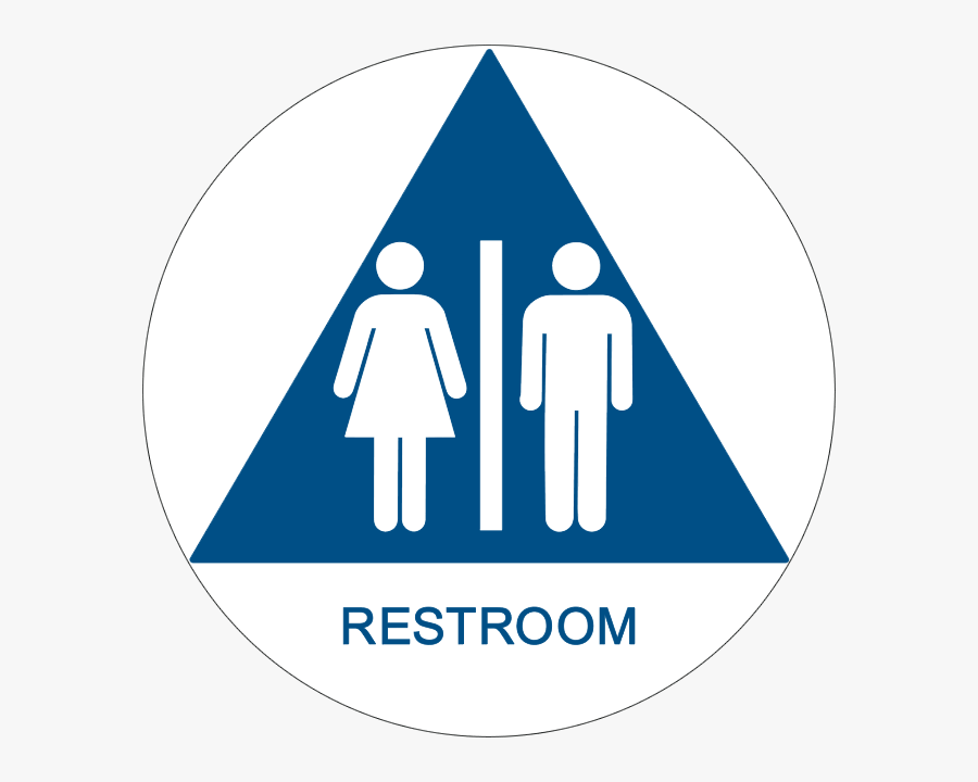 Unisex Bathroom Signs - Office Sign From Intro, Transparent Clipart