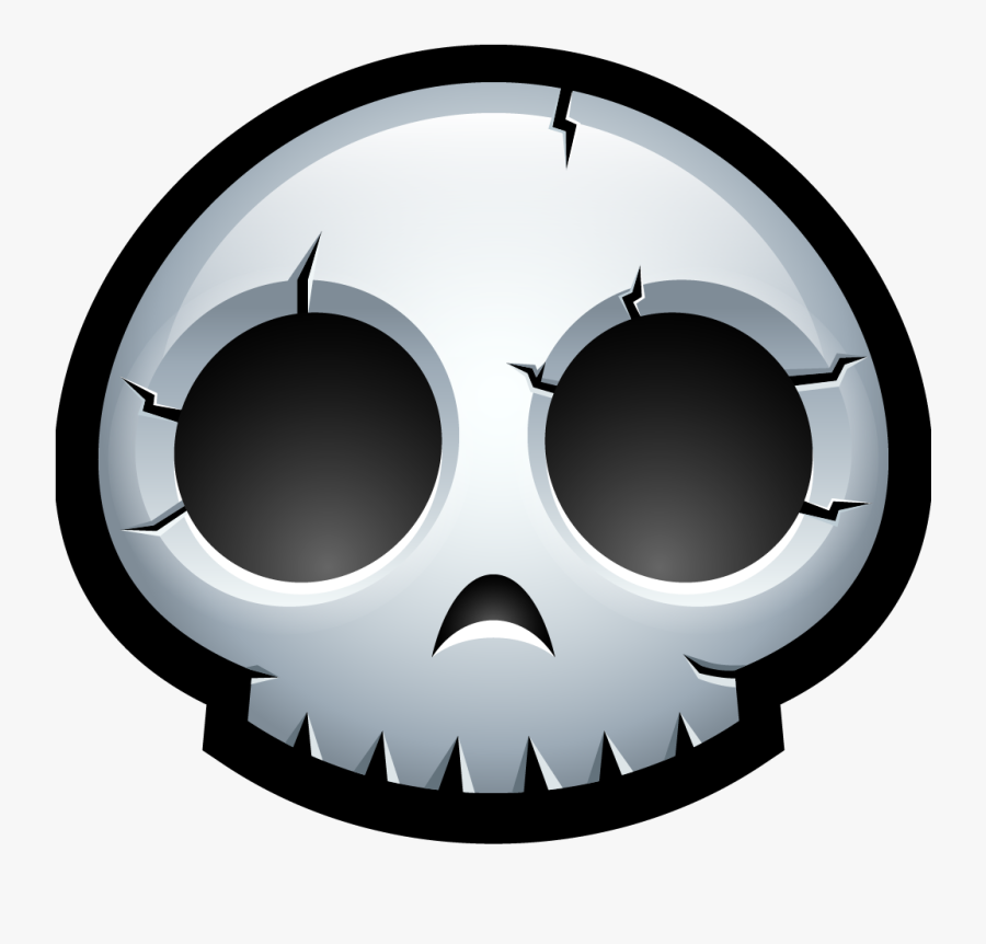 Skeleton, 3d Icon Svg Download - Skull Icon Png, Transparent Clipart