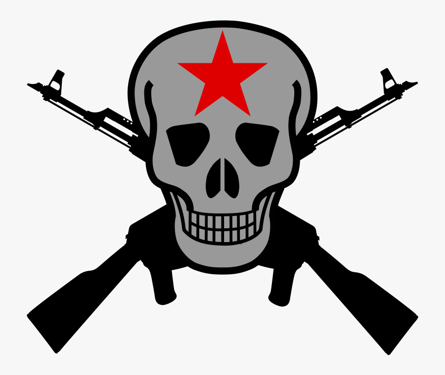 Skull And Crossbones, Transparent Clipart