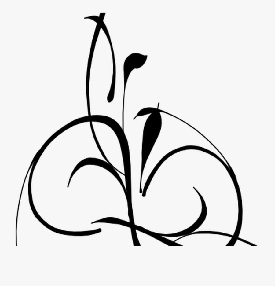 Transparent Black Swirl Png - Teal And Purple Swirls, Transparent Clipart