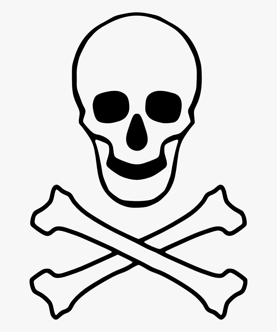 Skull And Bones Alpha, Transparent Clipart