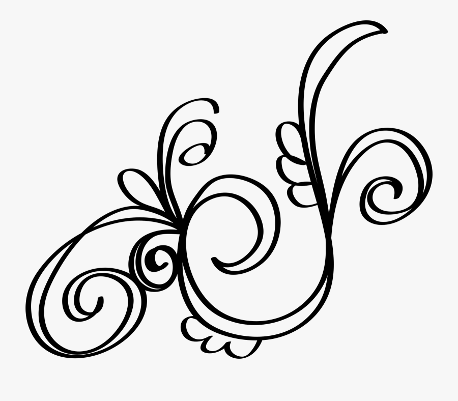 Swirl Designs Png Free - Swirl Doodle Clip Art, Transparent Clipart