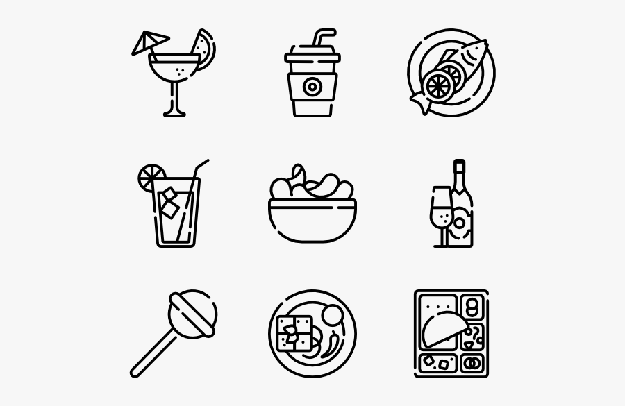 Food - Salads Icon, Transparent Clipart