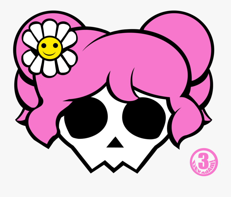 Cute Skull Clipart - Skull, Transparent Clipart