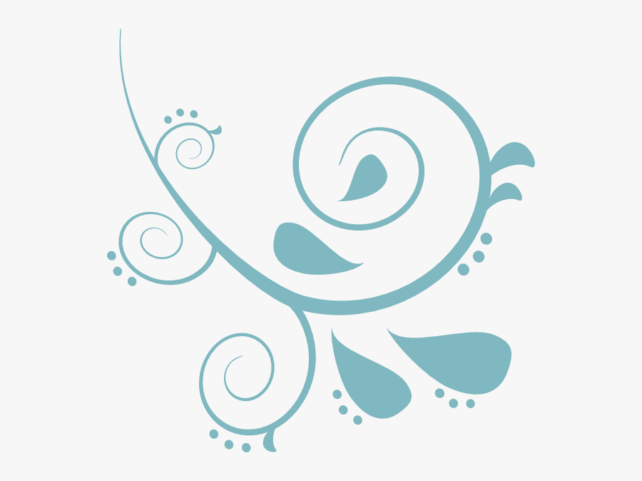 Blue Swirl Svg Clip Arts - White Swirl Clip Art Transparent Background, Transparent Clipart