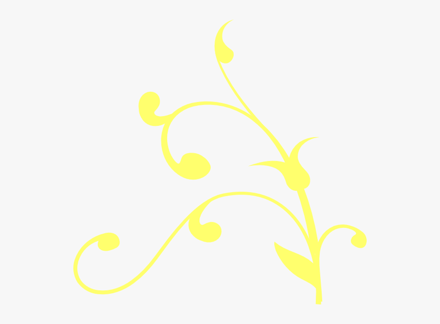 Goldberg Swirl Svg Clip Arts - Yellow Swirls Png, Transparent Clipart