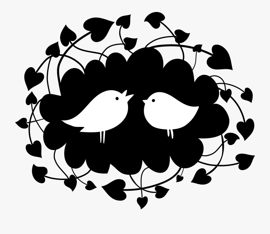 Transparent Wedding Swirls Png - Wedding Flower Siluet Png, Transparent Clipart