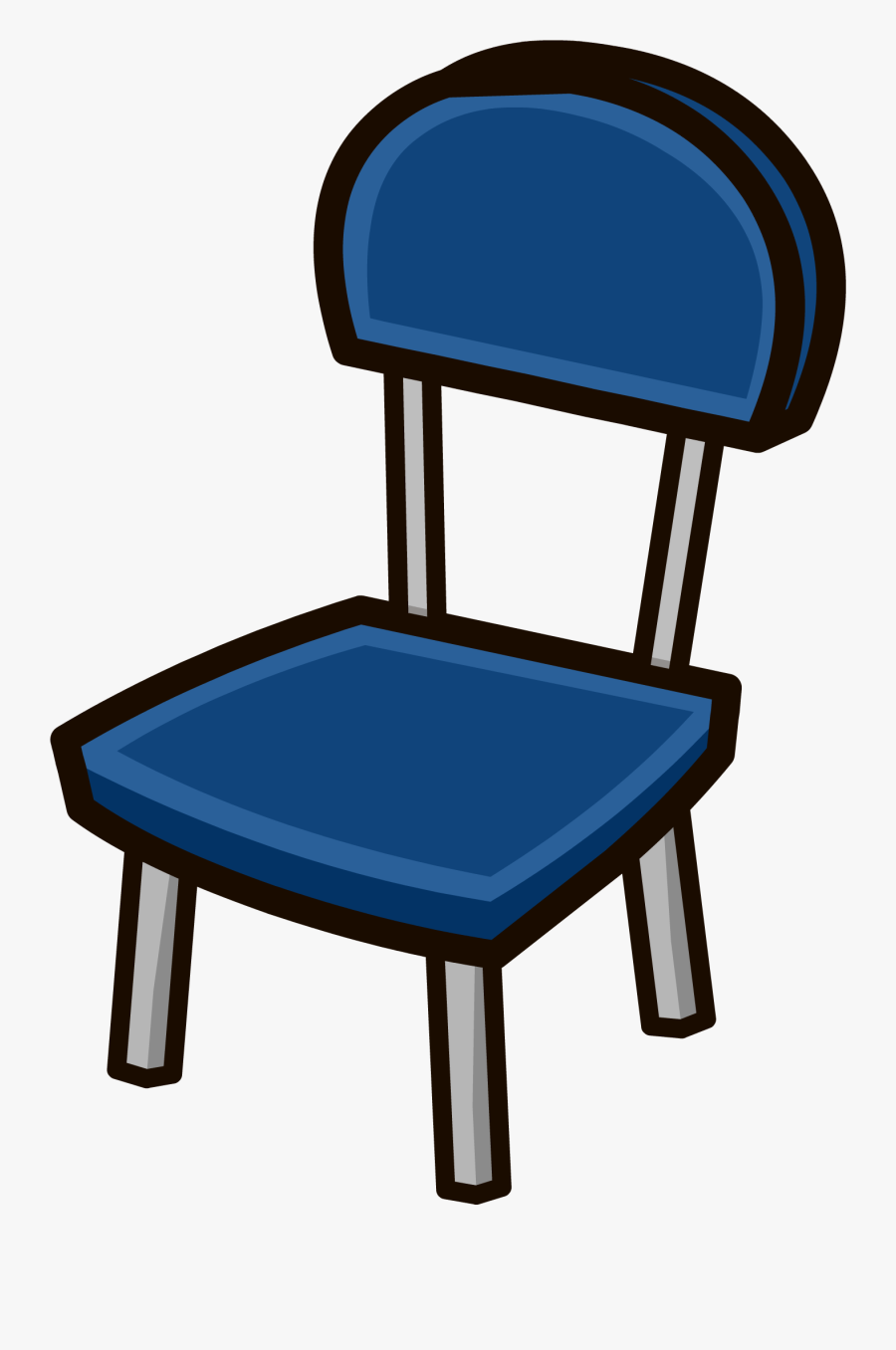 Chair Clipart Blue Chair - Chair Clipart Png, Transparent Clipart