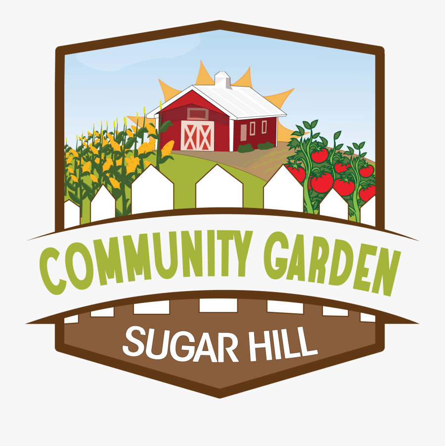 Transparent Garden Clipart Png - Community Garden Logo, Transparent Clipart
