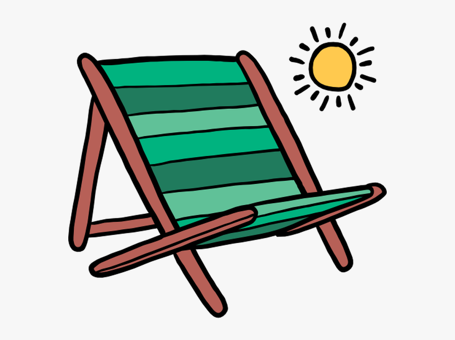 Presidente De La Línea De Clip Art - Easy To Draw Sunbed, Transparent Clipart