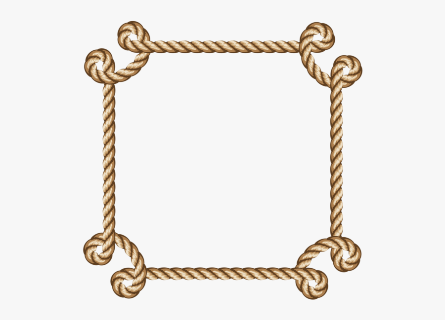 Pin By Jefita On - Moldura De Corda Png, Transparent Clipart
