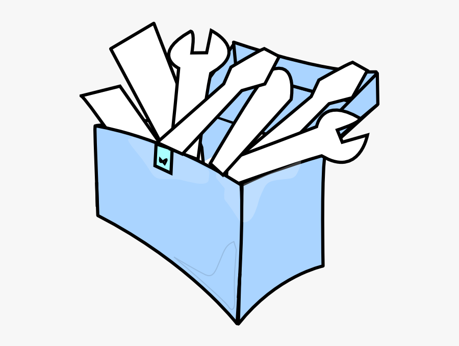 Toolbox Svg Clip Arts - Black And White Toolbox Clipart, Transparent Clipart