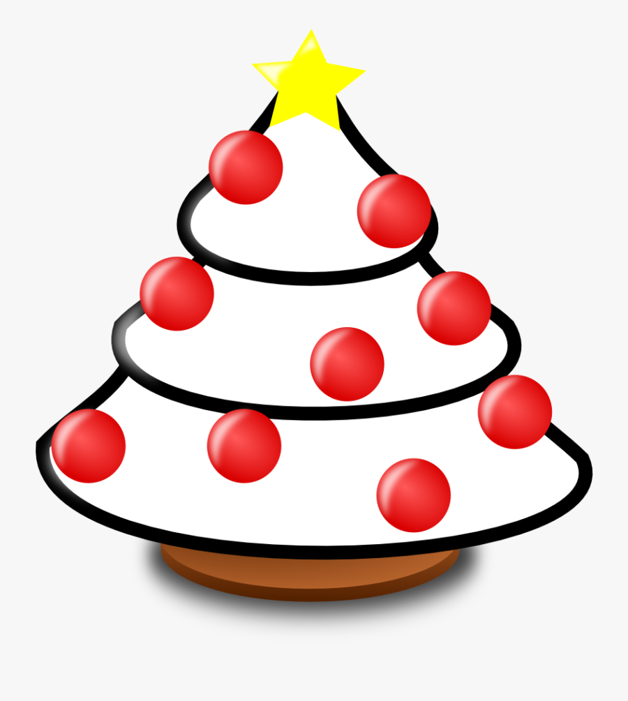 Xmas Christmas Tree 74 Black White Line Art Coloring - Christmas Tree, Transparent Clipart