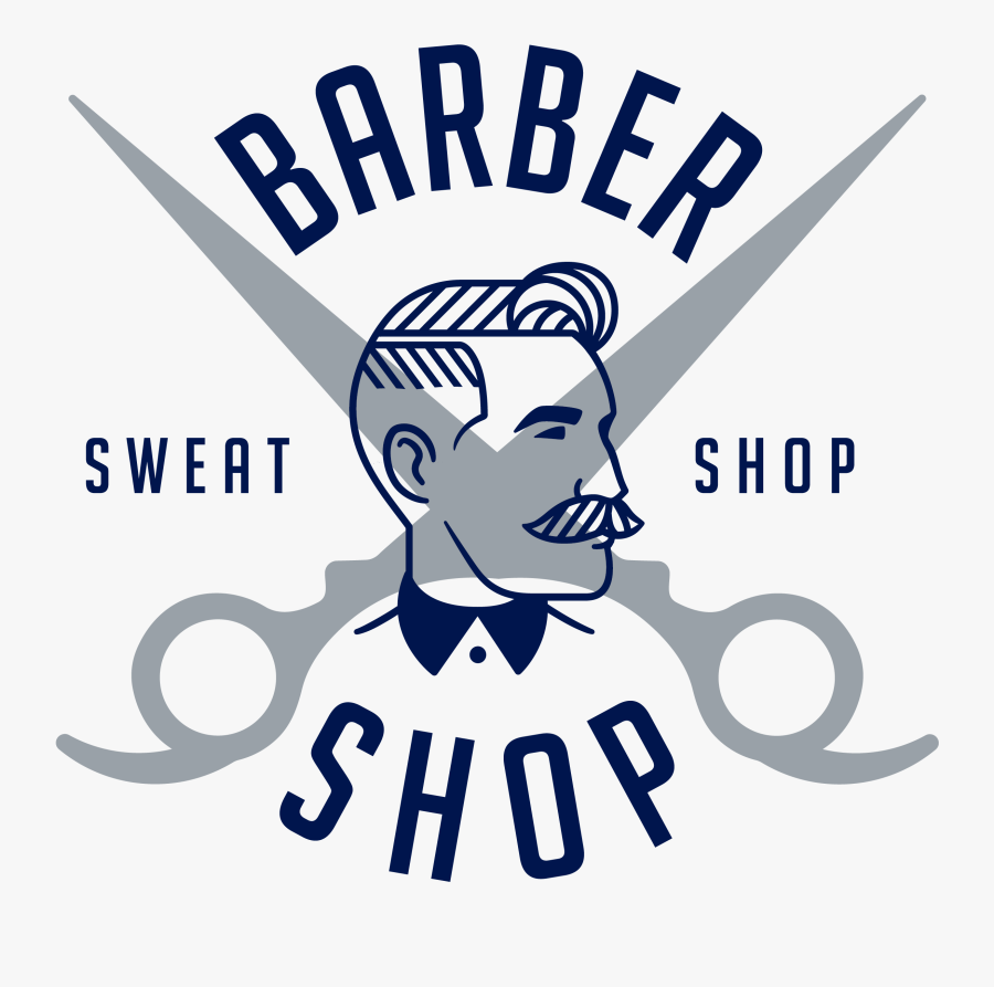 Sweat Shop Barber Sh - Poster, Transparent Clipart