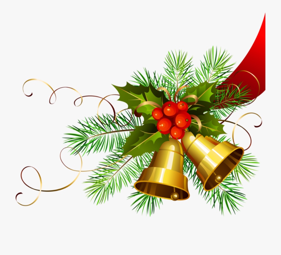 Gold Bell Transparent Decoration Jingle Christmas Day - Christmas Png Images Free, Transparent Clipart