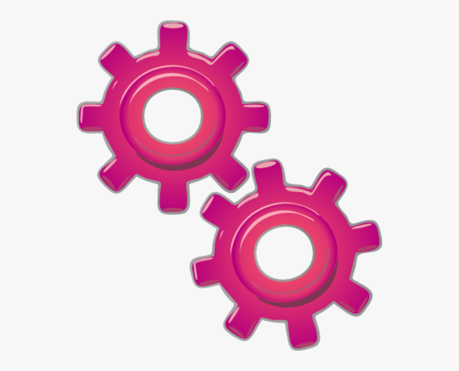 Gears And Tools Clipart - Operating Model Icon White, Transparent Clipart
