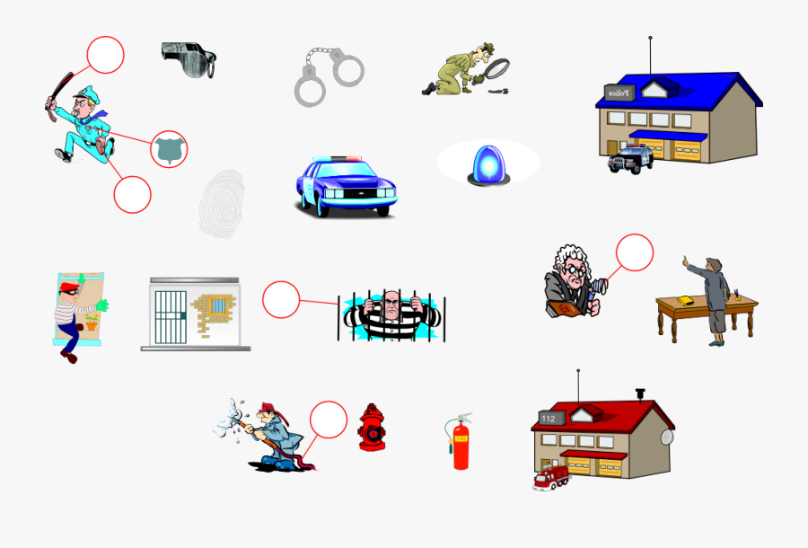 Transparent Law And Order Clipart - Fire Station Clip Art, Transparent Clipart