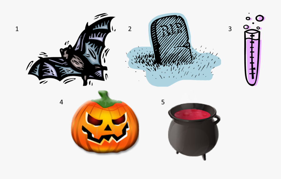 Halloween Vocabulary Esl Halloween Words, Transparent Clipart