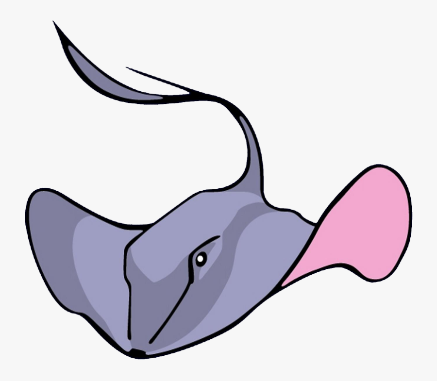 Kung Stingrays - Ikan Pari Png, Transparent Clipart