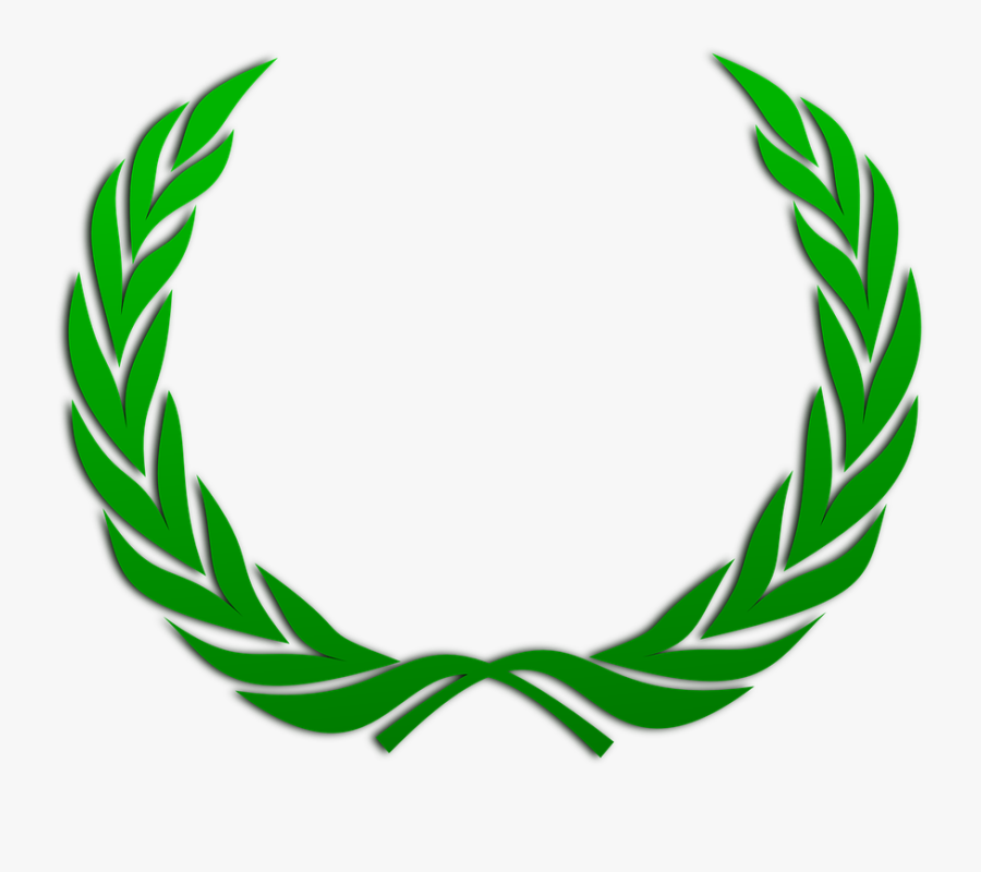 Laurel Wreath, Wreath, Accolade, Winner, Award, Badge - Laurel Wreath, Transparent Clipart