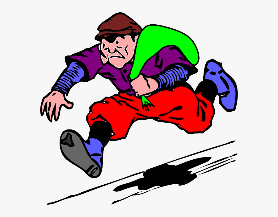 Robber Clip Art, Transparent Clipart