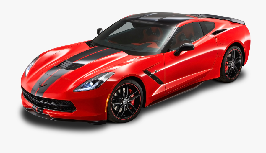Red Corvette Sports Car Clipart Download Free Images - Corvette Stingray 2018 Price, Transparent Clipart