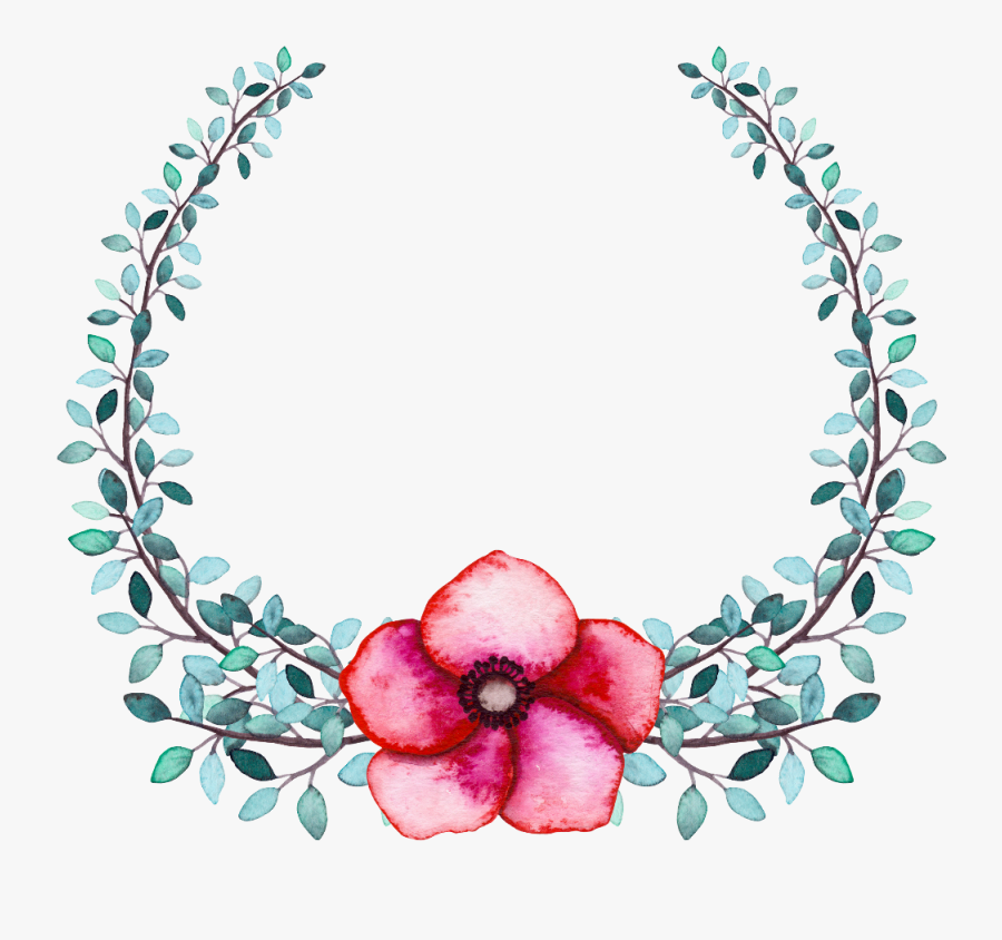 #flower #flowers #wreath - Flower, Transparent Clipart