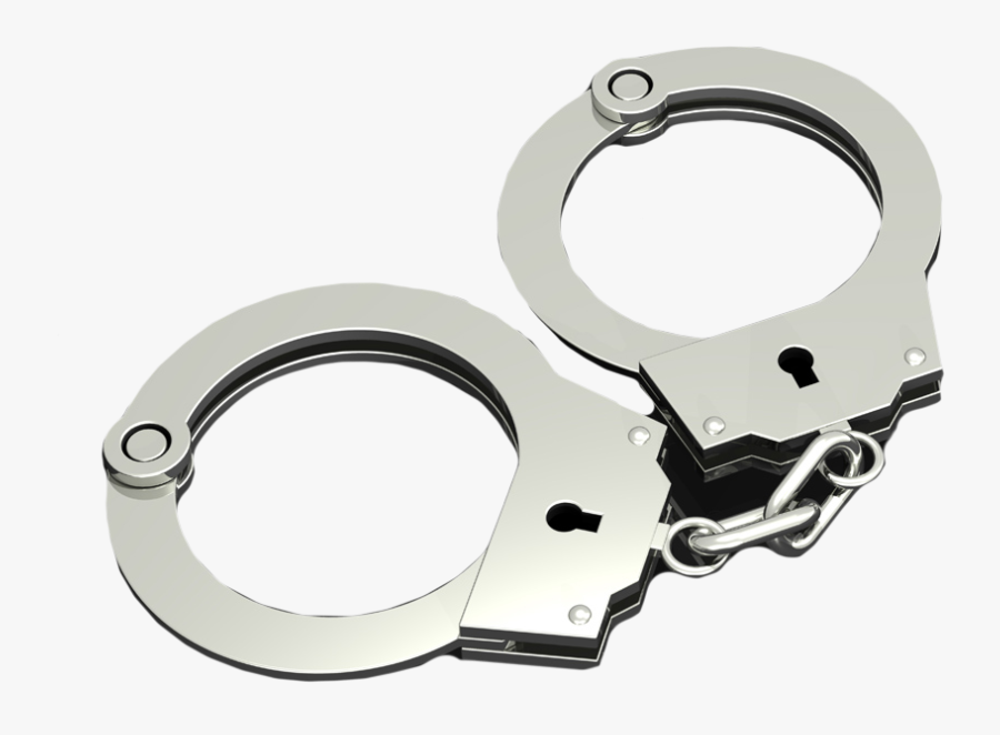 Handcuffs Clothing Accessories Crime Fashion - Clamp, Transparent Clipart