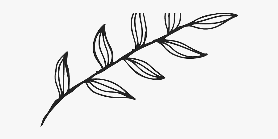 Outline Leaf Png Clipart, Transparent Clipart