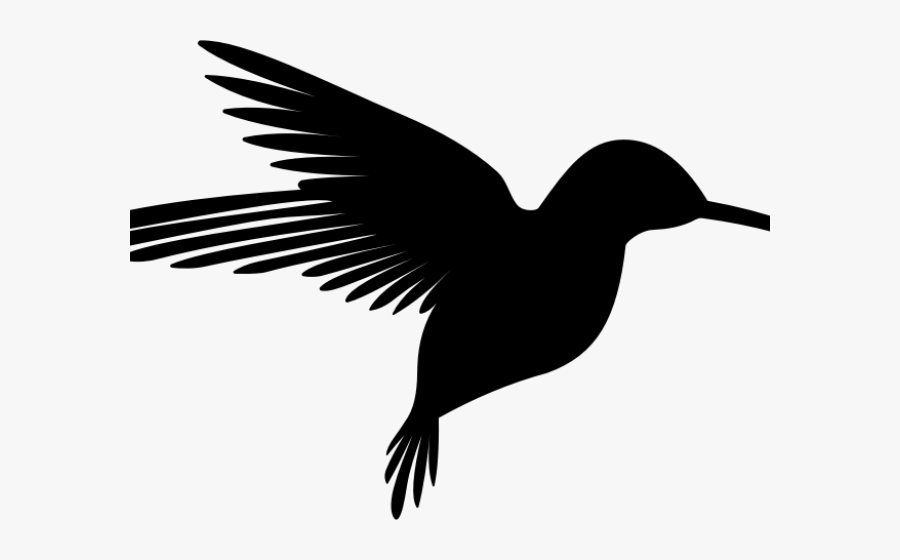 Hummingbird Silhouette Png, Transparent Clipart
