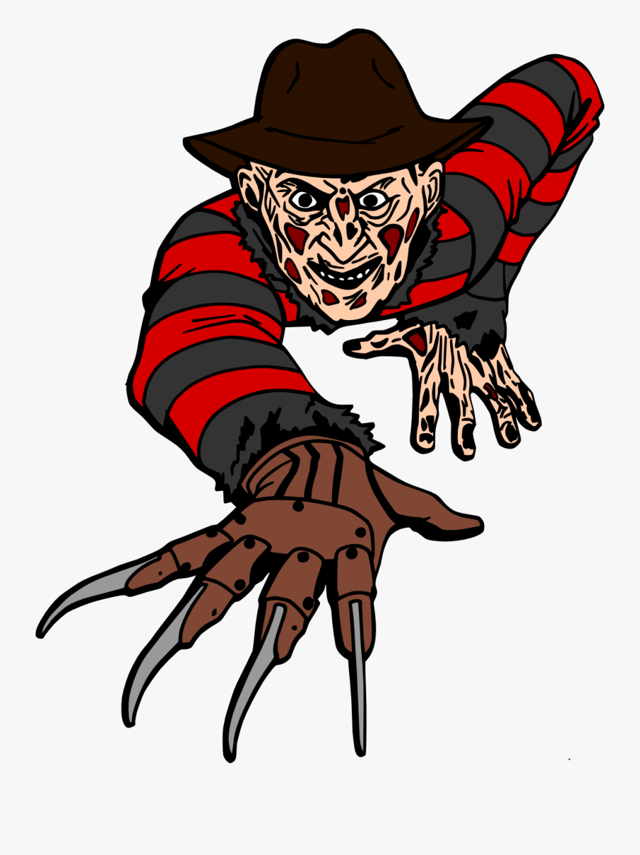 Crafting With Meek - Freddy Krueger Clip Art, Transparent Clipart