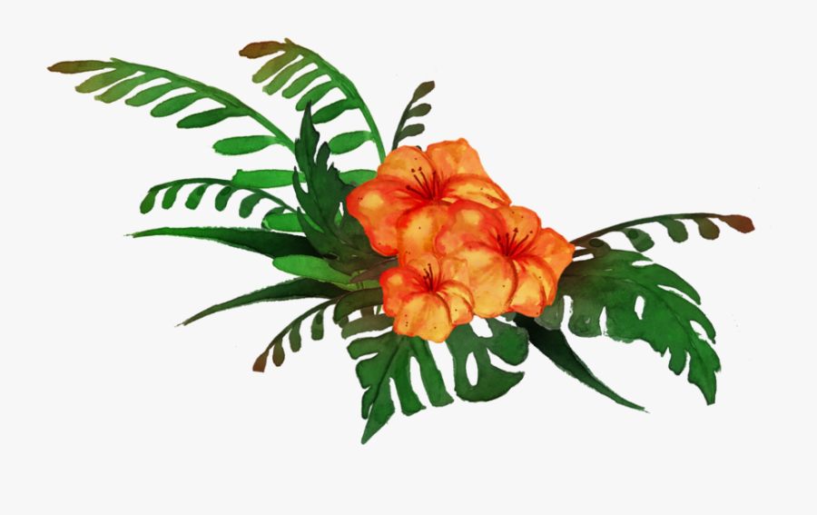 Transparent Tropical Plant Clipart - Transparent Background Tropical Clipart, Transparent Clipart