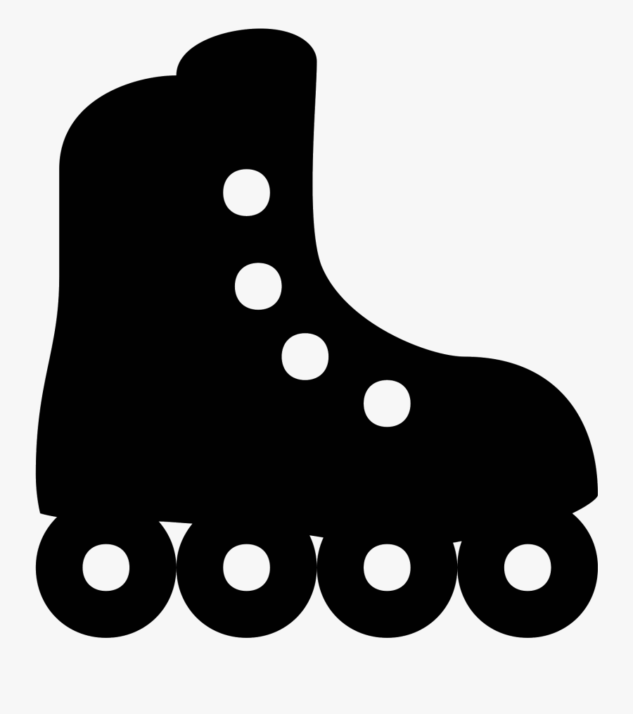 Png Royalty Free Library Roller Clipart Rollerblades - Roller Blade Icon, Transparent Clipart