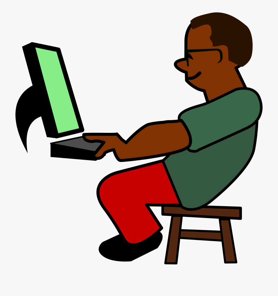 Sit Clipart Be Still - Programmer Clipart, Transparent Clipart