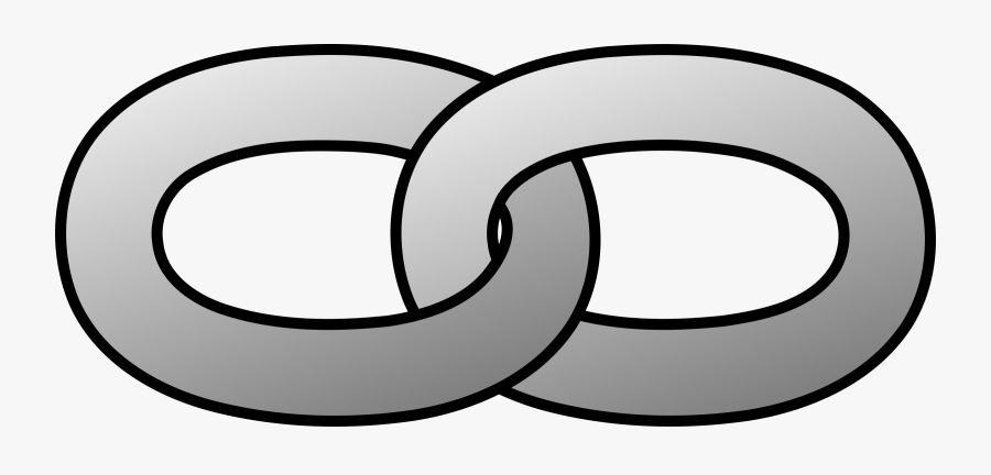 Clipart - Cartoon Chain Link, Transparent Clipart