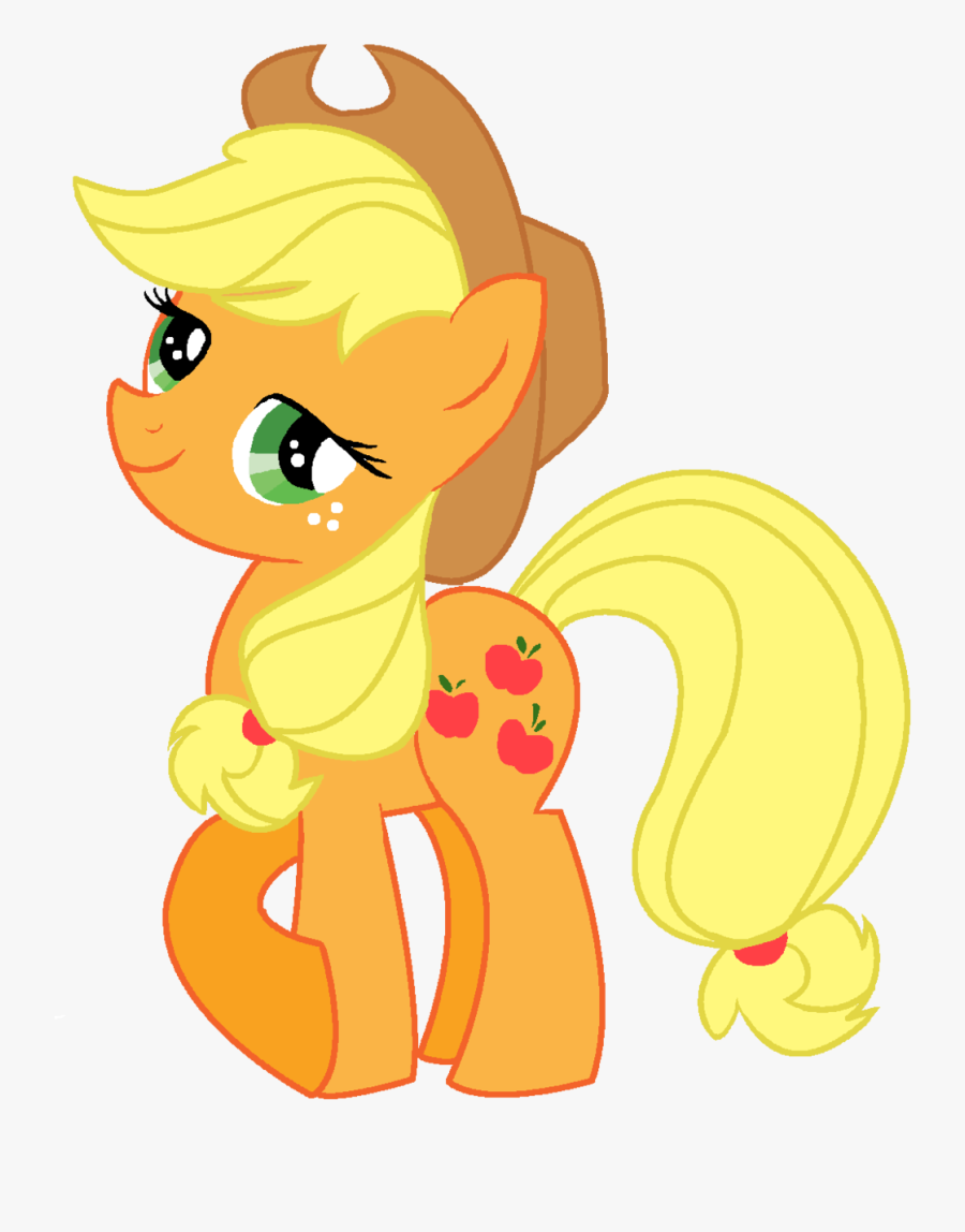 My Little Pony Clipart Vector - Applejack My Little Pony Friendship, Transparent Clipart