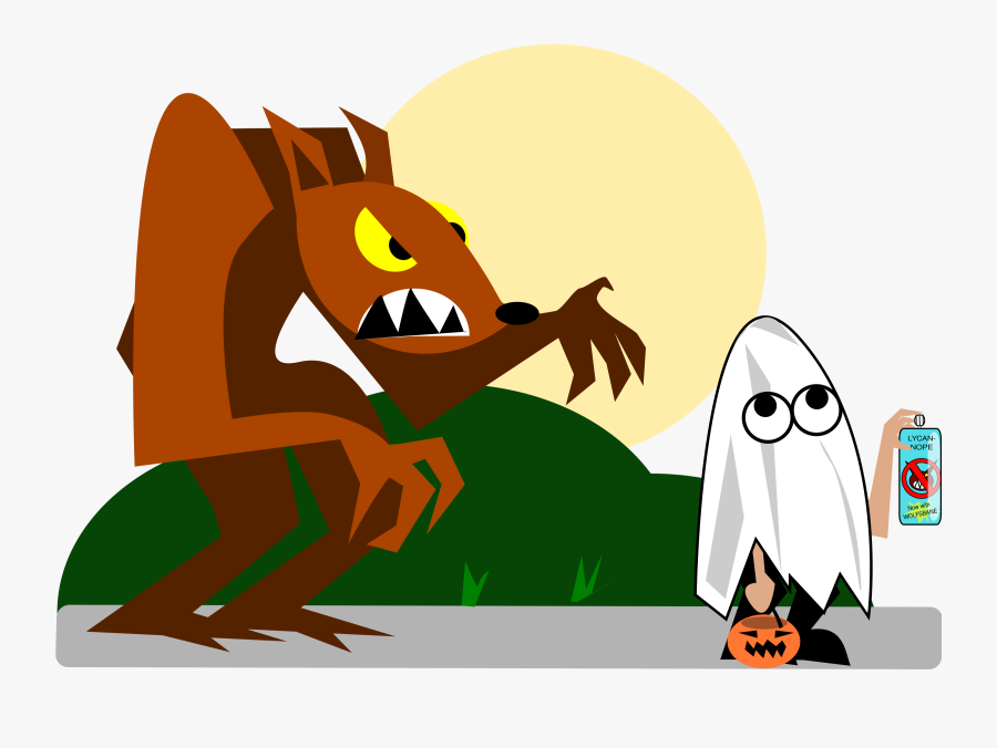 Horse,art,carnivoran - Cartoon Werewolf Png, Transparent Clipart