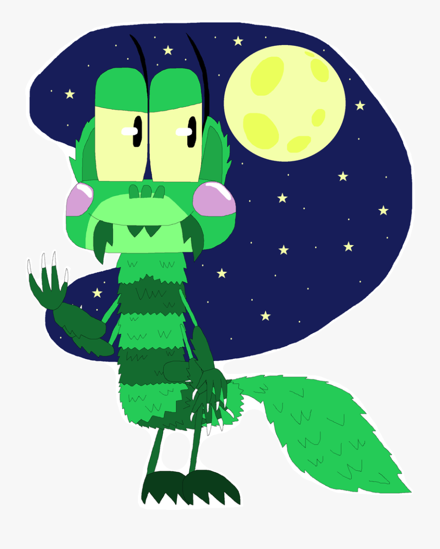 Werewolf Cricket By Tarzanwothaz Werewolf Cricket By - Cartoon, Transparent Clipart