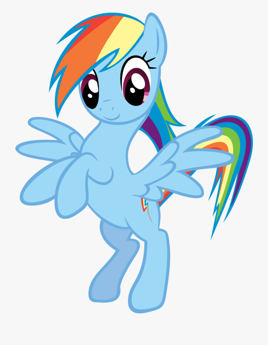 My Little Pony Clipart Rainbow Dash - Rainbow Dash My Little Pony Png, Transparent Clipart
